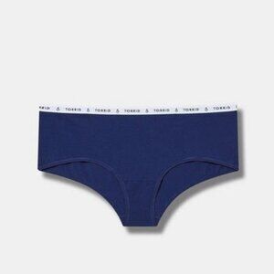 Torrid - Cotton Mid-Rise Cheeky Panty in Beacon Blue​​​